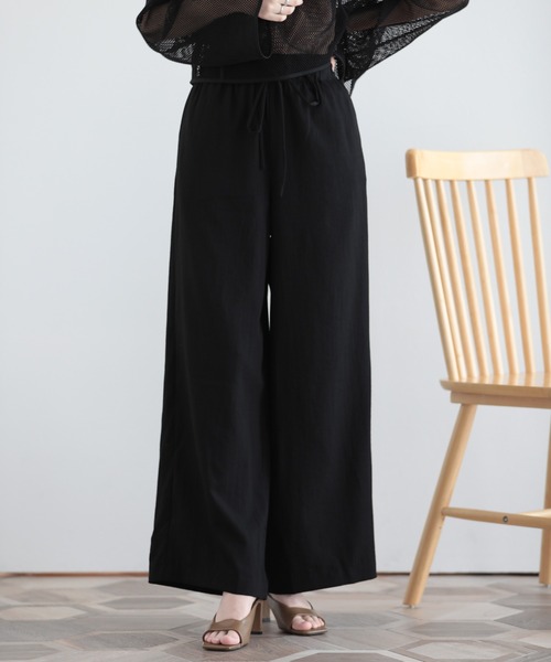 冷感ワイドパンツ/セットアップ対応（その他パンツ）｜SUNFLOWER EIGHT