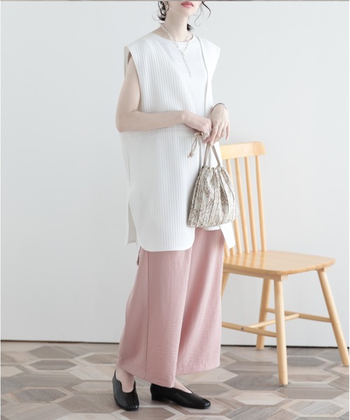 冷感ワイドパンツ/セットアップ対応（その他パンツ）｜SUNFLOWER EIGHT