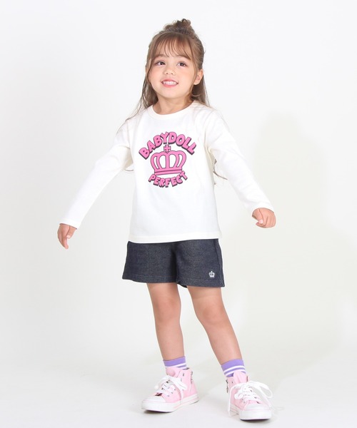 BABYDOLL（ベビードール）の「王冠プリントロンT 9030K（Tシャツ 