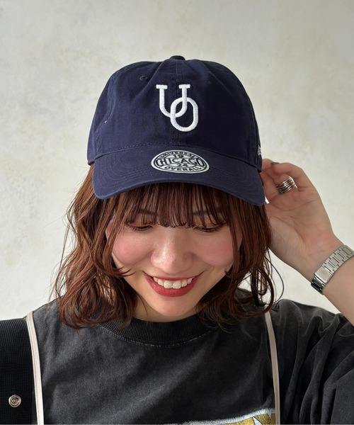 UNIVERSAL OVERALL(ユニバーサルオーバーオール)の「ロゴデザインツイルキャップ(キャップ・レディース・ブルー/アイボリー/グリーン/ネイビー・FREE)」の10枚目の写真