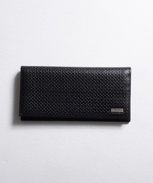 Calvin Klein | 『Calvin Klein/カルバン・クライン』型押しプレートブランドロゴ二つ折り長財布(財布)