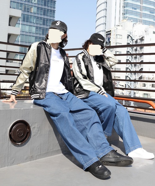 ８(eight)（エイト）の「ワイドデニムパンツ（デニムパンツ・メンズ・ブルー系その他/ブルー/ブラック系その他・SMALL/MEDIUM/LARGE/X-LARGE/XX-LARGE）」の6枚目の写真