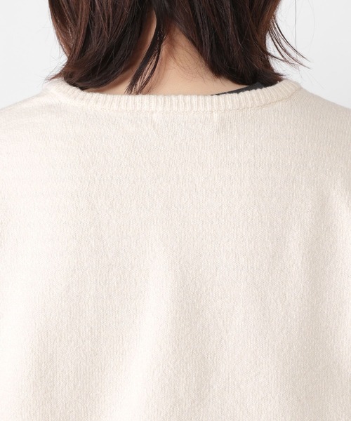 studio CLIP（スタディオクリップ）の「《days》5ゲージメランジベスト（ベスト・レディース・モカ/ブルー/オフホワイト・FREE）」の10枚目の写真