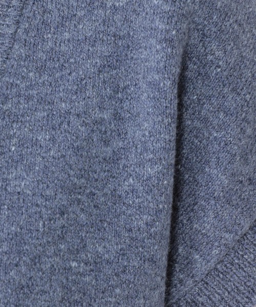 studio CLIP（スタディオクリップ）の「《days》5ゲージメランジベスト（ベスト・レディース・モカ/ブルー/オフホワイト・FREE）」の5枚目の写真