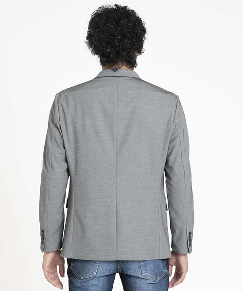 MICHEL KLEIN HOMME   （ミッシェルクランオム）の「ジャージテーラードジャケット セットアップ（テーラードジャケット・メンズ・ネイビー/グレー・MEDIUM/LARGE/X-LARGE）」の21枚目の写真
