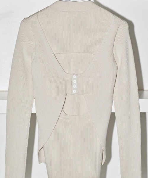 TODAYFUL（トゥデイフル）の「TODAYFUL Backlayered Rib Knit