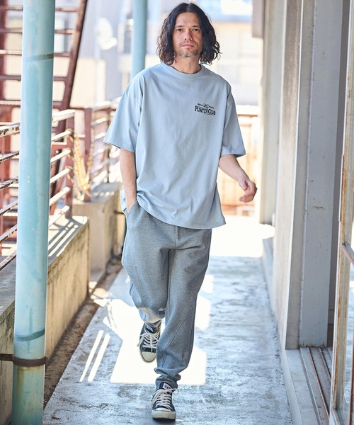 CAMBIO(カンビオ)の「mt8938- ビッグシルエットプリントTシャツ(PUNTER CLUB)(Tシャツ/カットソー・メンズ・ホワイト/グレー/ブルー系その他・S/M/L/XL)」の8枚目の写真