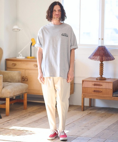 CAMBIO(カンビオ)の「mt8938- ビッグシルエットプリントTシャツ(PUNTER CLUB)(Tシャツ/カットソー・メンズ・ホワイト/グレー/ブルー系その他・S/M/L/XL)」の14枚目の写真