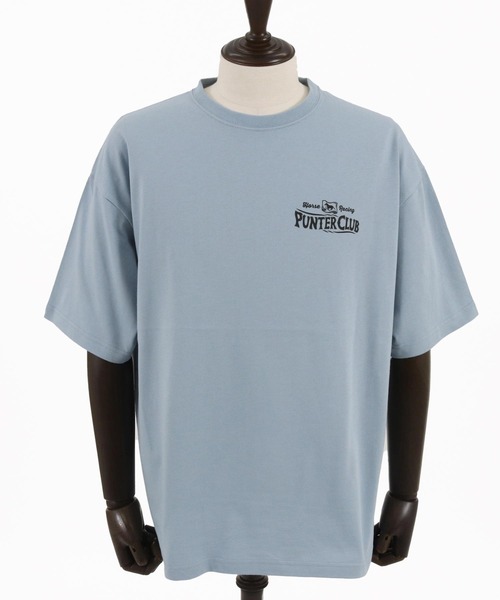 CAMBIO(カンビオ)の「mt8938- ビッグシルエットプリントTシャツ(PUNTER CLUB)(Tシャツ/カットソー・メンズ・ホワイト/グレー/ブルー系その他・S/M/L/XL)」の21枚目の写真