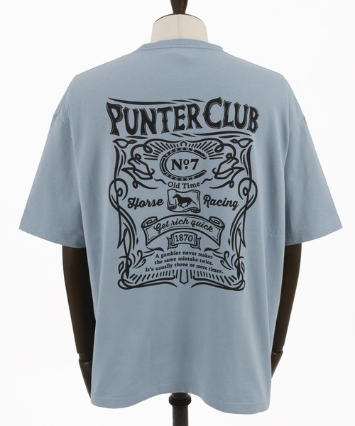 CAMBIO(カンビオ)の「mt8938- ビッグシルエットプリントTシャツ(PUNTER CLUB)(Tシャツ/カットソー・メンズ・ホワイト/グレー/ブルー系その他・S/M/L/XL)」の22枚目の写真