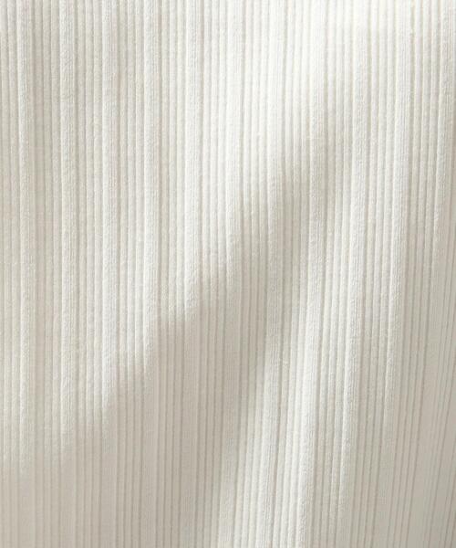 SHOO・LA・RUE（シューラルー）の「デイリー使いに ランダムテレコ タンクトップ（タンクトップ・レディース・ホワイト系/ダークグレー/ブラック/ナチュラル・02/03/04）」の11枚目の写真