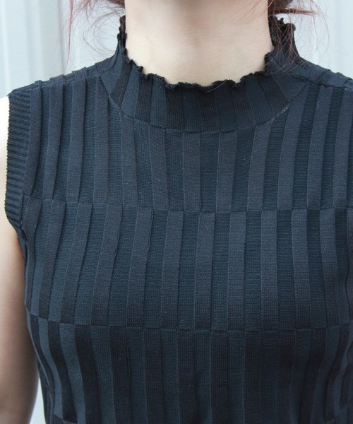 Miniministore(ミニミニストア)の「タートルネック ニット トップス(ニット/セーター・レディース・イエロー/ブラウン/ベージュ/ホワイト/ブラック・FREE)」の19枚目の写真