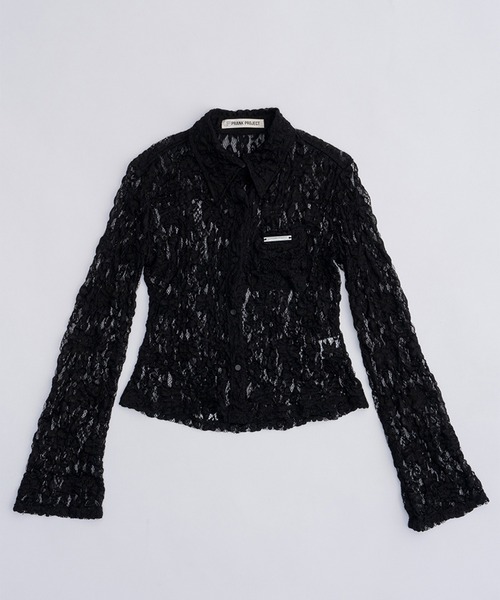 PRANK PROJECT(プランクプロジェクト)の「レースシャツ / Lace Shirt(シャツ/ブラウス・レディース・ホワイト/ブラック・FREE)」の15枚目の写真