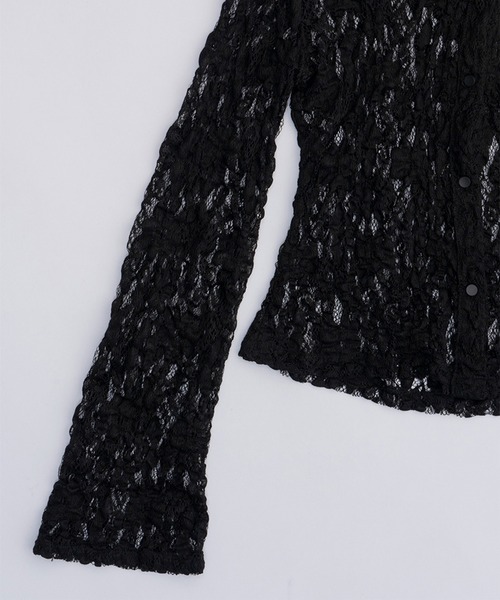PRANK PROJECT(プランクプロジェクト)の「レースシャツ / Lace Shirt(シャツ/ブラウス・レディース・ホワイト/ブラック・FREE)」の19枚目の写真