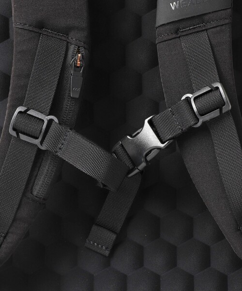 WEXLEY(ウェクスレイ)の「【WEXLEY/ウェクスレイ】STEM POLYESTER 300D STBP13 バックパック(バックパック/リュック・メンズ・ブラック・FREE)」の9枚目の写真