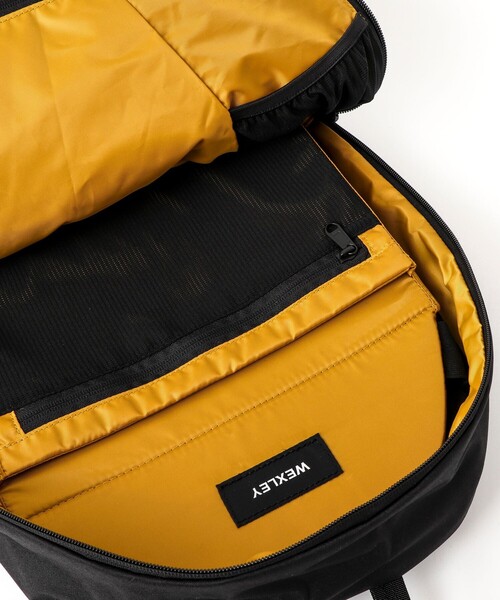 WEXLEY(ウェクスレイ)の「【WEXLEY/ウェクスレイ】STEM POLYESTER 300D STBP13 バックパック(バックパック/リュック・メンズ・ブラック・FREE)」の19枚目の写真