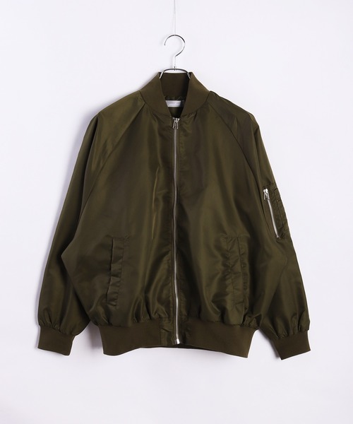 セール】オーバーサイズ ナイロンMA-1ジャケット（MA-1）｜WESTSEA