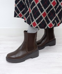 MODE KAORI（モードカオリ）の「【3E】サイドゴアトラックソールブーツ/6716（ブーツ・レディース）」