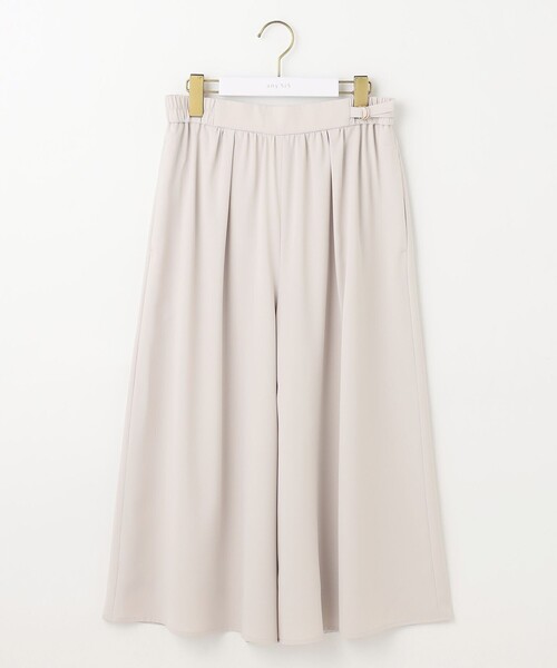 ANY SIS(エニィスィス)の「【接触冷感・UVカット・吸水速乾】サラキレイワイド パンツ(その他パンツ・レディース・ライトグレー系/ネイビー系/ライトグリーン系/アイボリー系・3/2/1)」の10枚目の写真