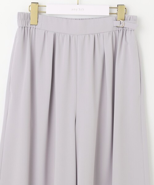 ANY SIS(エニィスィス)の「【接触冷感・UVカット・吸水速乾】サラキレイワイド パンツ(その他パンツ・レディース・ライトグレー系/ネイビー系/ライトグリーン系/アイボリー系・3/2/1)」の15枚目の写真