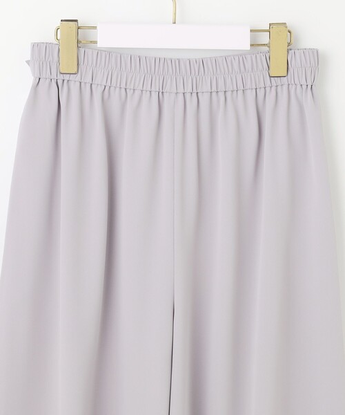 ANY SIS(エニィスィス)の「【接触冷感・UVカット・吸水速乾】サラキレイワイド パンツ(その他パンツ・レディース・ライトグレー系/ネイビー系/ライトグリーン系/アイボリー系・3/2/1)」の16枚目の写真