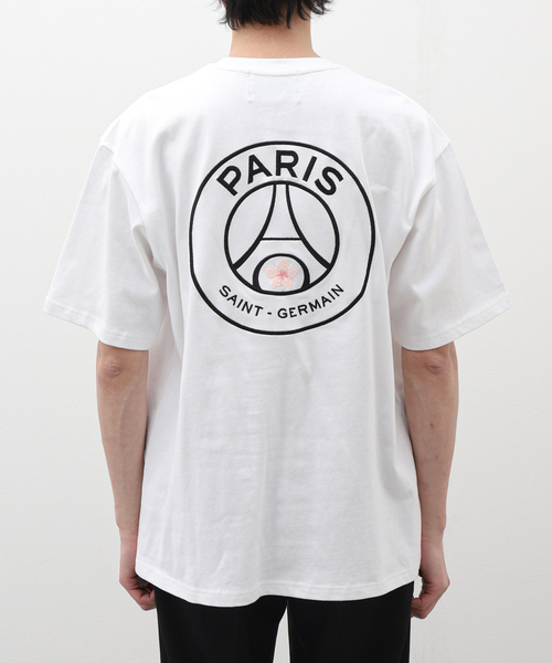PARIS SAINT-GERMAIN(パリサンジェルマン)の「【Paris Saint-Germain / パリ・サン=ジェルマン】PLJ emblem T-shirt(Tシャツ/カットソー・メンズ・ブラック/ホワイト・SMALL/MEDIUM/LARGE/X-LARGE)」の17枚目の写真