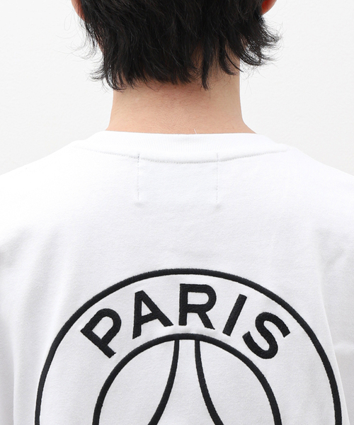 PARIS SAINT-GERMAIN(パリサンジェルマン)の「【Paris Saint-Germain / パリ・サン=ジェルマン】PLJ emblem T-shirt(Tシャツ/カットソー・メンズ・ブラック/ホワイト・SMALL/MEDIUM/LARGE/X-LARGE)」の15枚目の写真