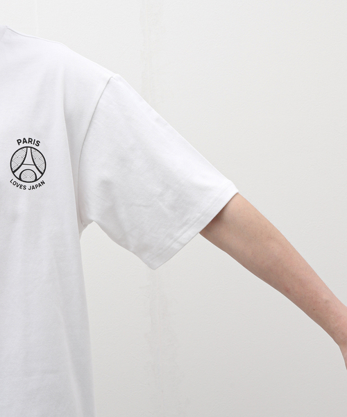PARIS SAINT-GERMAIN(パリサンジェルマン)の「【Paris Saint-Germain / パリ・サン=ジェルマン】PLJ emblem T-shirt(Tシャツ/カットソー・メンズ・ブラック/ホワイト・SMALL/MEDIUM/LARGE/X-LARGE)」の14枚目の写真