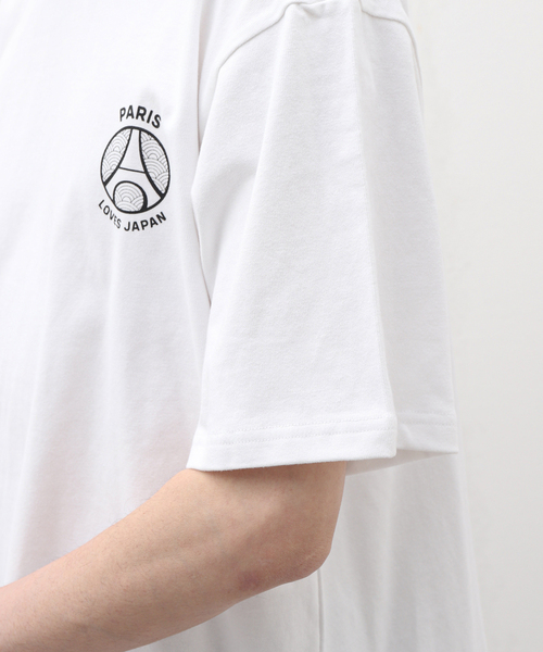 PARIS SAINT-GERMAIN(パリサンジェルマン)の「【Paris Saint-Germain / パリ・サン=ジェルマン】PLJ emblem T-shirt(Tシャツ/カットソー・メンズ・ブラック/ホワイト・SMALL/MEDIUM/LARGE/X-LARGE)」の13枚目の写真
