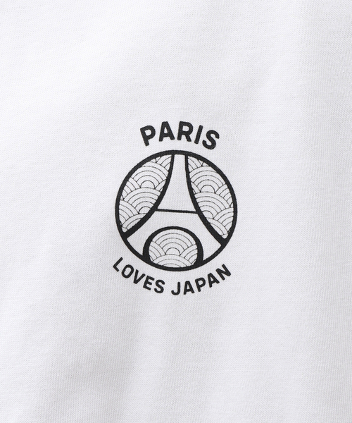 PARIS SAINT-GERMAIN(パリサンジェルマン)の「【Paris Saint-Germain / パリ・サン=ジェルマン】PLJ emblem T-shirt(Tシャツ/カットソー・メンズ・ブラック/ホワイト・SMALL/MEDIUM/LARGE/X-LARGE)」の10枚目の写真