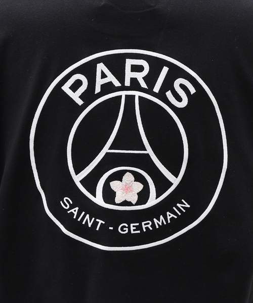 PARIS SAINT-GERMAIN(パリサンジェルマン)の「【Paris Saint-Germain / パリ・サン=ジェルマン】PLJ emblem T-shirt(Tシャツ/カットソー・メンズ・ブラック/ホワイト・SMALL/MEDIUM/LARGE/X-LARGE)」の9枚目の写真