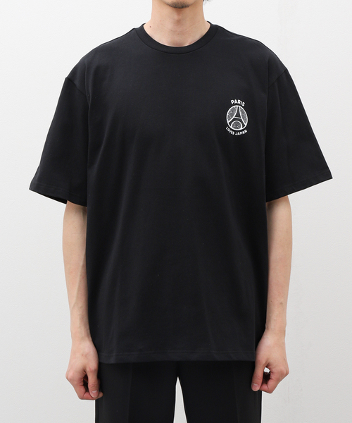 PARIS SAINT-GERMAIN(パリサンジェルマン)の「【Paris Saint-Germain / パリ・サン=ジェルマン】PLJ emblem T-shirt(Tシャツ/カットソー・メンズ・ブラック/ホワイト・SMALL/MEDIUM/LARGE/X-LARGE)」の3枚目の写真