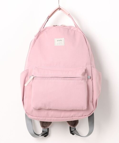 anello（アネロ）の「anello GRANDE / モッテ　ハンドル付きデイパック / GHM0551（バックパック/リュック・レディース・ベージュ/グレー/ピンク/ブラック/ブルー・ONESIZE）」の20枚目の写真