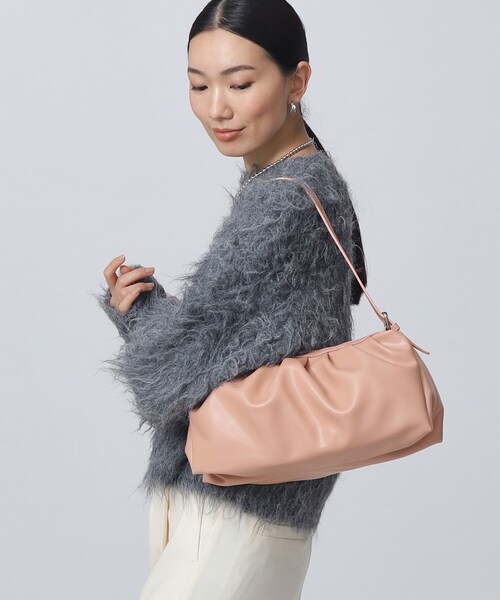 GALLEST（ギャレスト）の「◆タックハンドバッグ（ハンドバッグ・レディース・ブラック/ベビーピンク・00）」の13枚目の写真