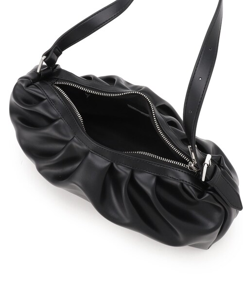 GALLEST（ギャレスト）の「◆タックハンドバッグ（ハンドバッグ・レディース・ブラック/ベビーピンク・00）」の6枚目の写真