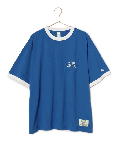 DISCUS ATHLETIC(ディスカス アスレチック)の「【DISCUS ATHLETIC/ディスカスアスレチック】ユニバーサルカレッジTシャツ(Tシャツ/カットソー・レディース・チャコールグレー/ホワイト系その他2/ブルー/ライトグレー/ホワイト系その他・38)」の8枚目の写真