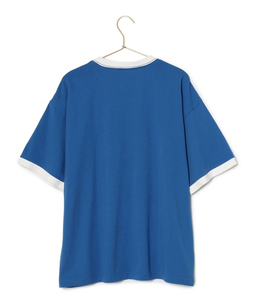 DISCUS ATHLETIC(ディスカス アスレチック)の「【DISCUS ATHLETIC/ディスカスアスレチック】ユニバーサルカレッジTシャツ(Tシャツ/カットソー・レディース・チャコールグレー/ホワイト系その他2/ブルー/ライトグレー/ホワイト系その他・38)」の9枚目の写真