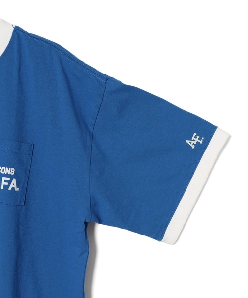 DISCUS ATHLETIC(ディスカス アスレチック)の「【DISCUS ATHLETIC/ディスカスアスレチック】ユニバーサルカレッジTシャツ(Tシャツ/カットソー・レディース・チャコールグレー/ホワイト系その他2/ブルー/ライトグレー/ホワイト系その他・38)」の11枚目の写真