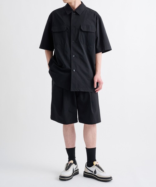 【ATON】WOOLY NYLON ハーフパンツ ATON（エイトン）の「【ATON/エイトン】STRETCH WOOLY NYLON