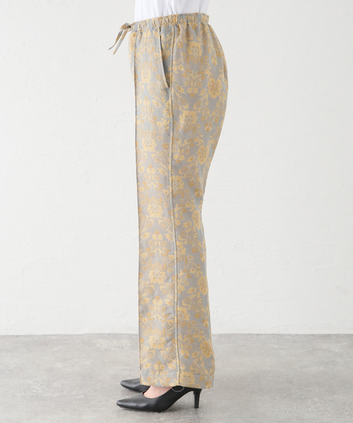 Needles（ニードルス）の「【NEEDLES/ニードルズ】String Boot cut pant:パンツ（スラックス・レディース・ホワイト×ホワイト・SMALL）」の5枚目の写真