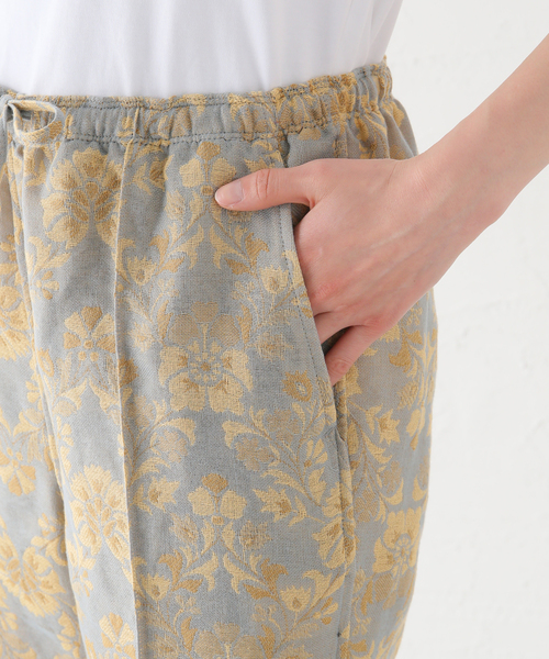 Needles（ニードルス）の「【NEEDLES/ニードルズ】String Boot cut pant:パンツ（スラックス・レディース・ホワイト×ホワイト・SMALL）」の9枚目の写真