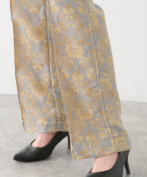 Needles（ニードルス）の「【NEEDLES/ニードルズ】String Boot cut pant:パンツ（スラックス・レディース・ホワイト×ホワイト・SMALL）」の11枚目の写真