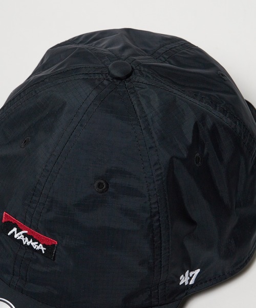 NANGA（ナンガ）の「NANGA/ナンガ ×47BRAND/フォーティーセブンブランド 47 AURORA TEX CAP キャップ 2026年春夏（キャップ・メンズ・ネイビー/ブラウン/アイボリー/ブラック/ダークオリーブ/モカ/ライトブルー・FREE）」の13枚目の写真