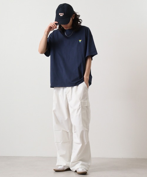 Grateful Dead(グレイトフルデッド)の「Grateful Dead グレートフルデッドプリントオーバーサイズTシャツ unisex(Tシャツ/カットソー・メンズ・チャコール/ネイビー/ベージュ/パープル/グリーン/オフホワイト/ホワイト系/ブラック/ホワイト系2/ダークグリーン/チャコールグレー/杢グレー/オレンジ/ベージュ系1/ブラック系1/ホワイト系3・M/L/XL)」の18枚目の写真