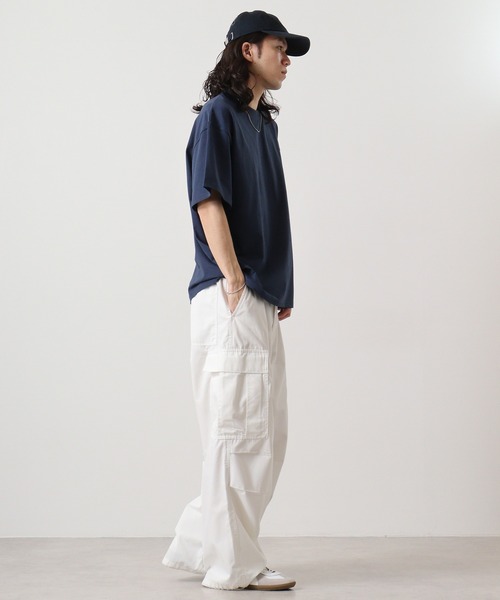 Grateful Dead(グレイトフルデッド)の「Grateful Dead グレートフルデッドプリントオーバーサイズTシャツ unisex(Tシャツ/カットソー・メンズ・チャコール/ネイビー/ベージュ/パープル/グリーン/オフホワイト/ホワイト系/ブラック/ホワイト系2/ダークグリーン/チャコールグレー/杢グレー/オレンジ/ベージュ系1/ブラック系1/ホワイト系3・M/L/XL)」の19枚目の写真