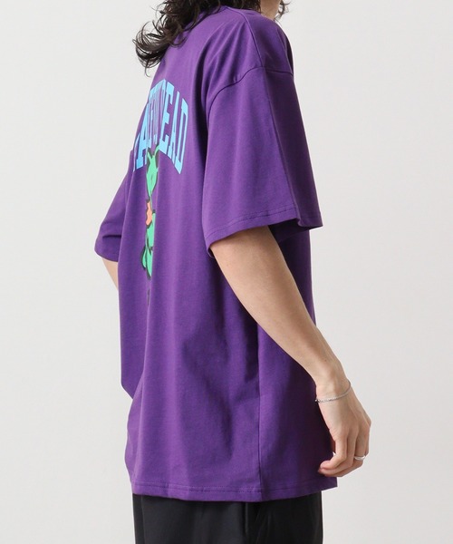 Grateful Dead(グレイトフルデッド)の「Grateful Dead グレートフルデッドプリントオーバーサイズTシャツ unisex(Tシャツ/カットソー・メンズ・チャコール/ネイビー/ベージュ/パープル/グリーン/オフホワイト/ホワイト系/ブラック/ホワイト系2/ダークグリーン/チャコールグレー/杢グレー/オレンジ/ベージュ系1/ブラック系1/ホワイト系3・M/L/XL)」の22枚目の写真