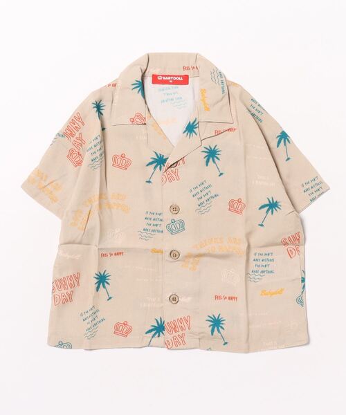 親子お揃い アロハ柄 シャツ 9544K （ボトムス別売り）（シャツ