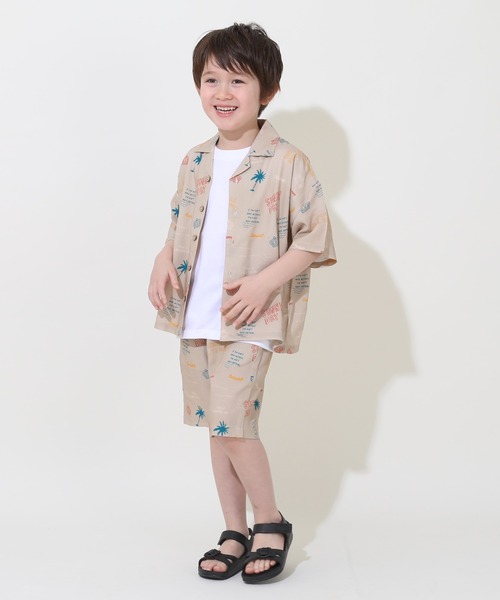 セール】親子お揃い アロハ柄 シャツ 9544K （ボトムス別売り