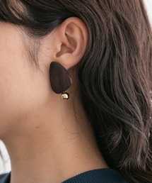 KBF | ウッドメタルピアス(ピアス（両耳用）)