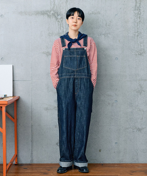 PAR ICI（パーリッシィ）の「ニットスカーフ（バンダナ/スカーフ・レディース・ネイビー/ベージュ・FREE）」の19枚目の写真